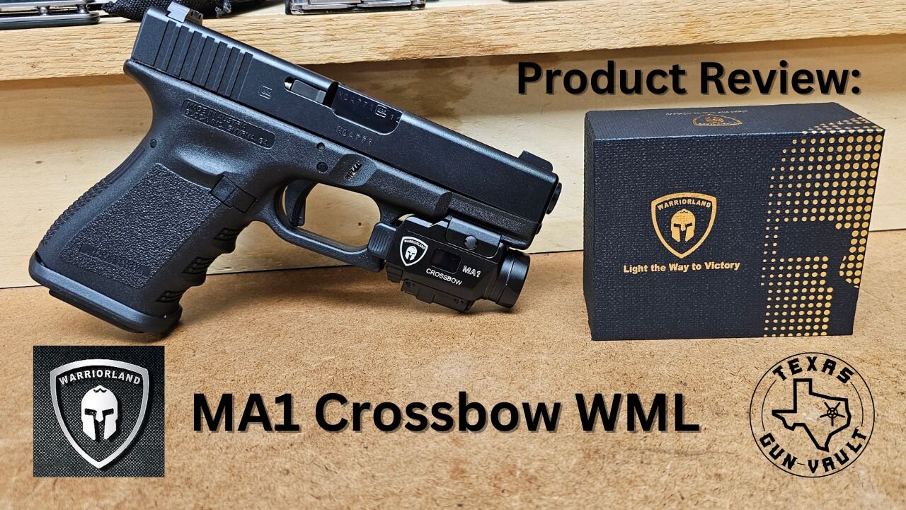 Product Review: Warriorland MA1 Crossbow Pistol WML (Weapons Mounted Light w/ Laser)