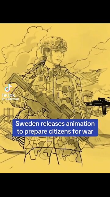 SWEDEN PREPARE CITIZENS FOR WAR🇸🇪📒🎞️WITH PAMPHLET INSTRUCTIONS📒🇸🇪💫