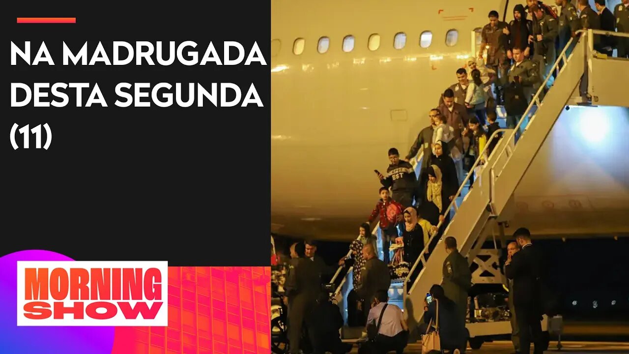 Segundo grupo de resgatados de Gaza chega a Brasília