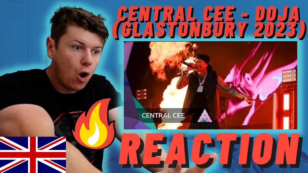 IRISH REACTION - Central Cee - Doja (Glastonbury 2023)