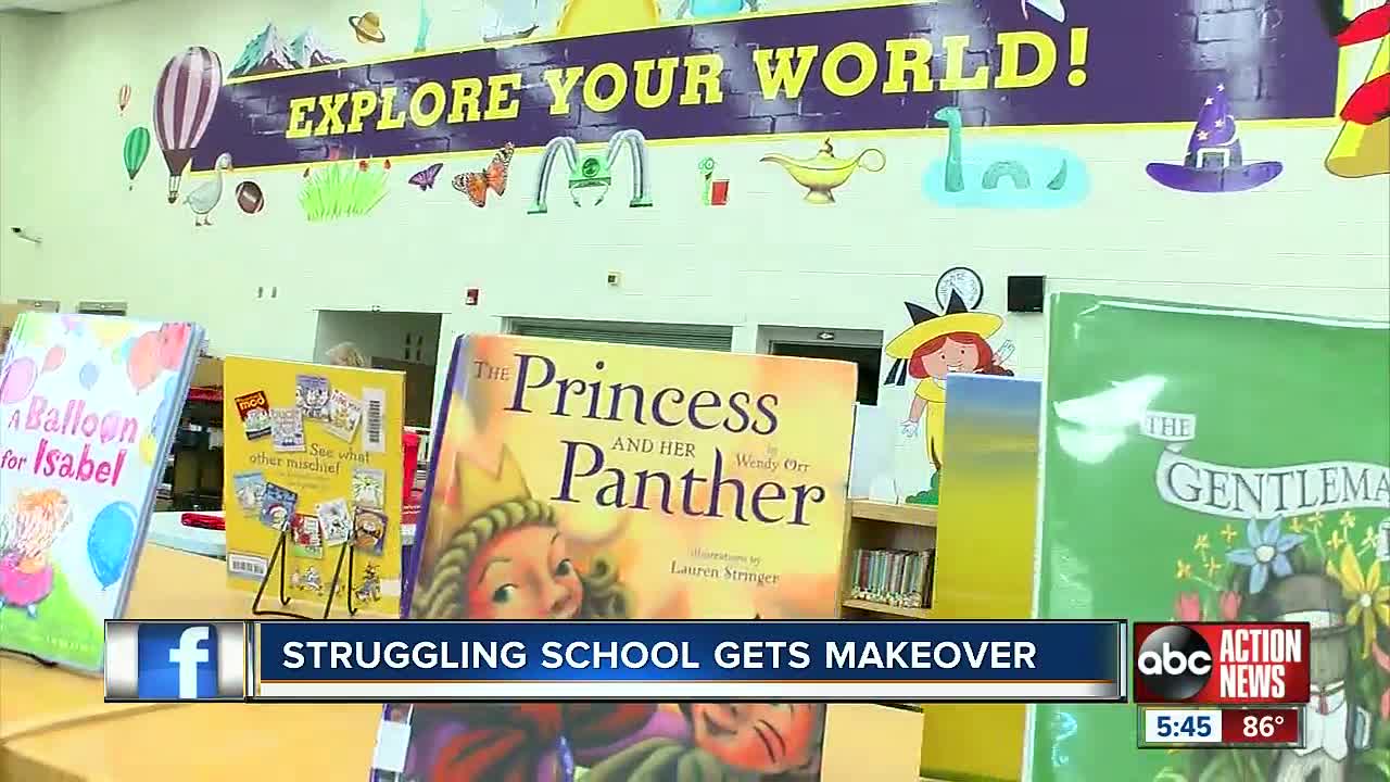 Moton Elementary gets a new look thanks to the help of a local company