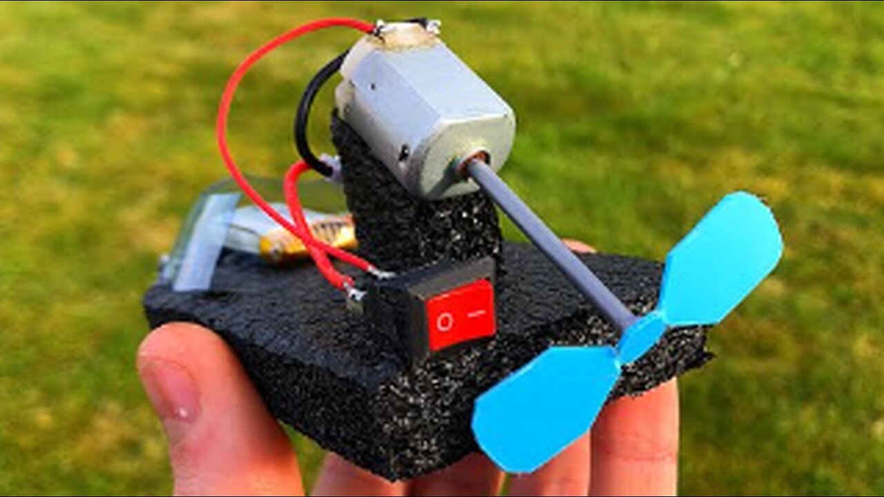 Make electric boat at home simple