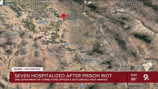 Seven hospitalized after riot at Florence West prison