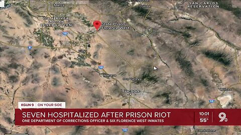 Seven hospitalized after riot at Florence West prison