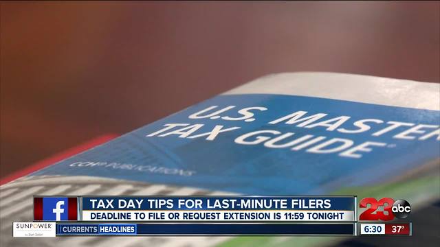 Fourth round of Tax Day tips on filing day