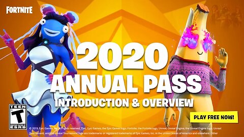 Fortnite 2020: Annual Pass - Overview