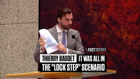 Thierry Baudet - It was all in the "Lock step" scenario