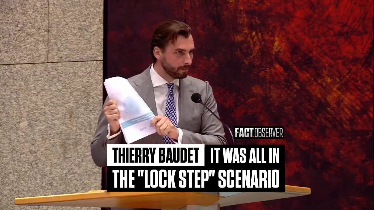 Thierry Baudet - It was all in the "Lock step" scenario