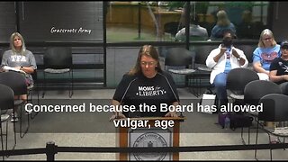 Mom SMACKS The Behind Of The School Board For Allowing Sexual Graphic Books In School Library