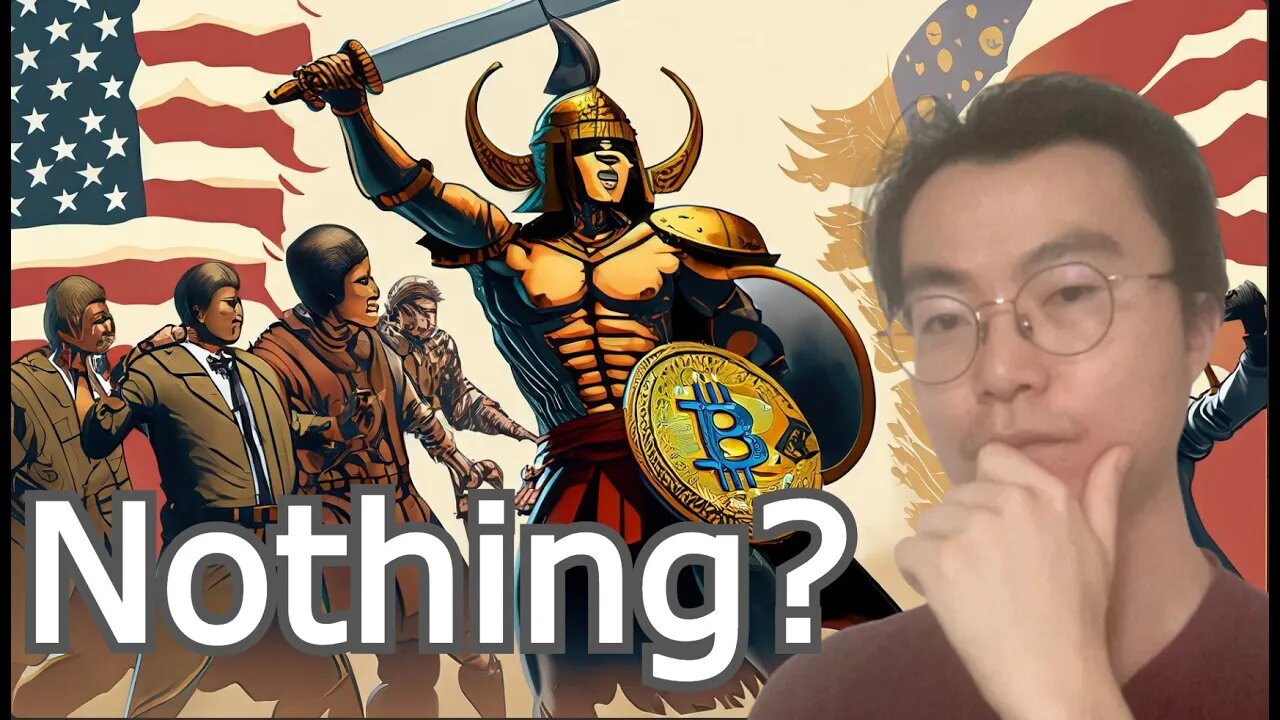 Nothing Backs Bitcoin?