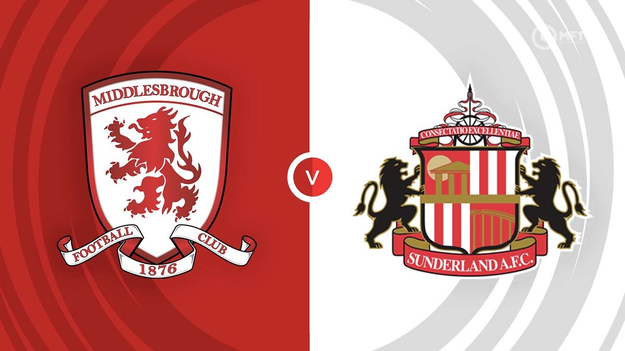 NORTH EAST DERBY! - Sunderland v Middlesbrough extended highlights