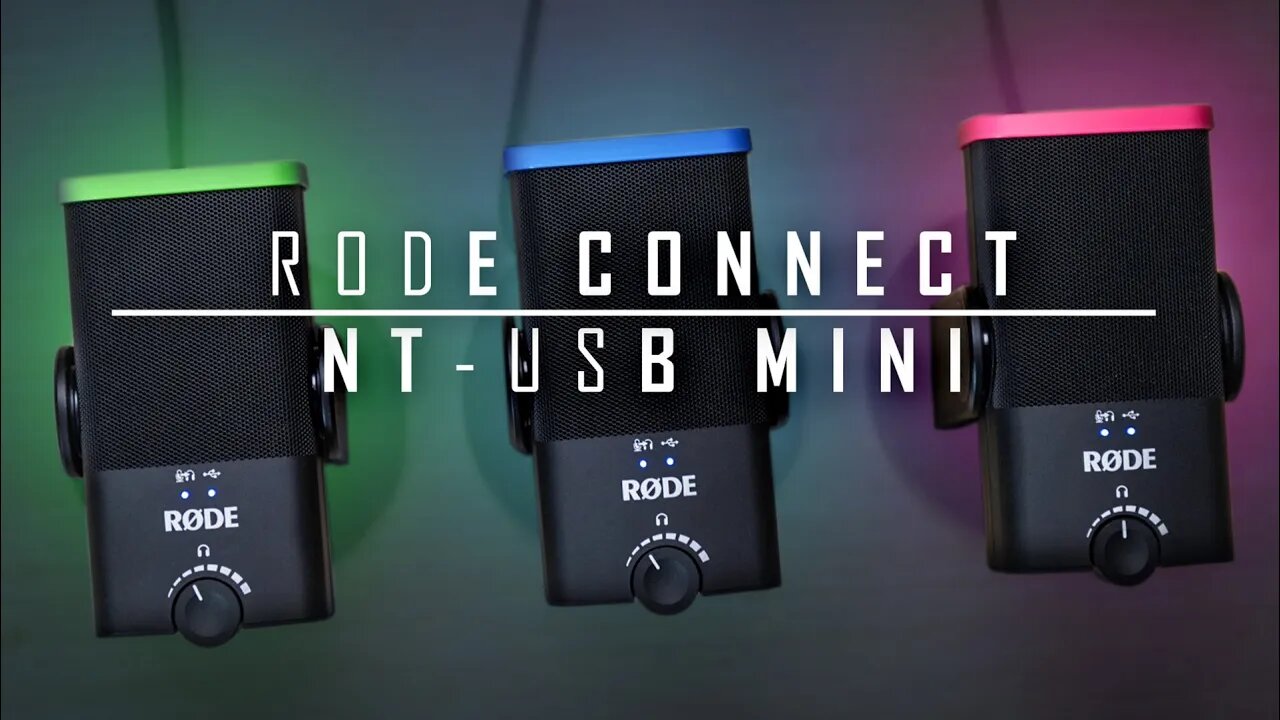 RODE Connect - A Software RODECaster Pro with the NT-USB Mini Microphone