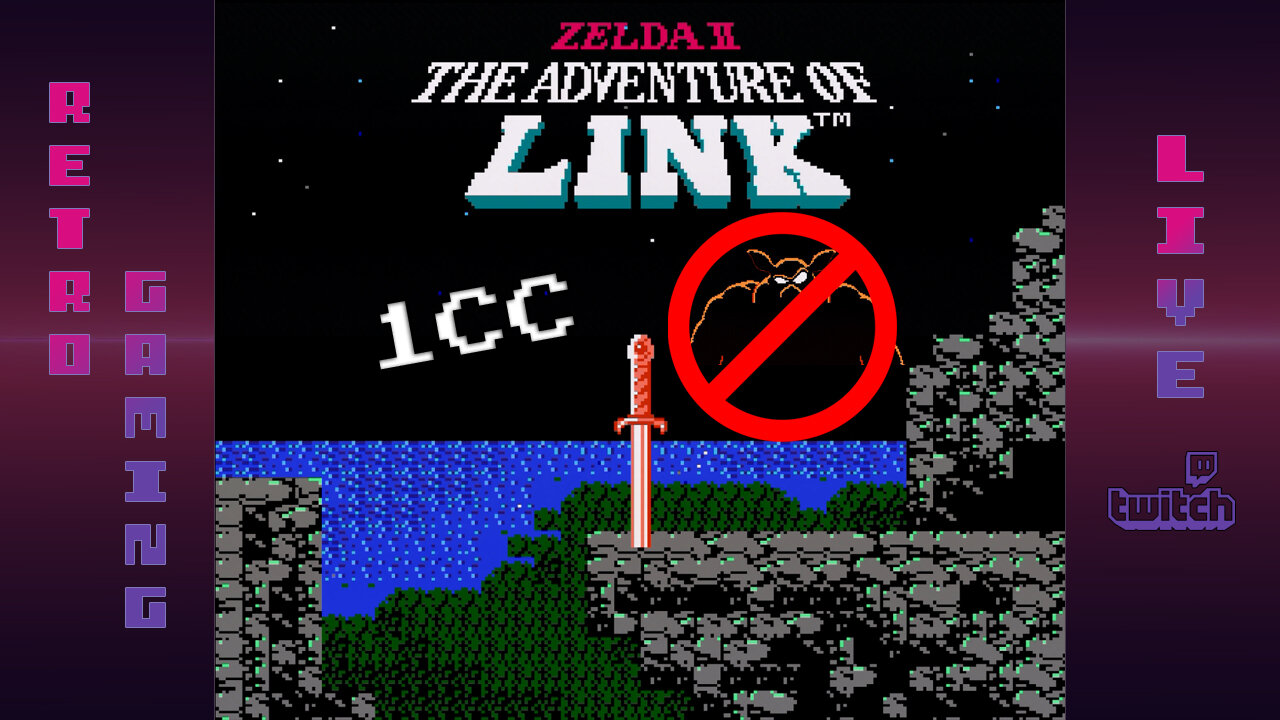 LIVE: Zelda II The Adventure of Link 1CC | OG Hardware / OSSC Upscaler 1080p 60fps