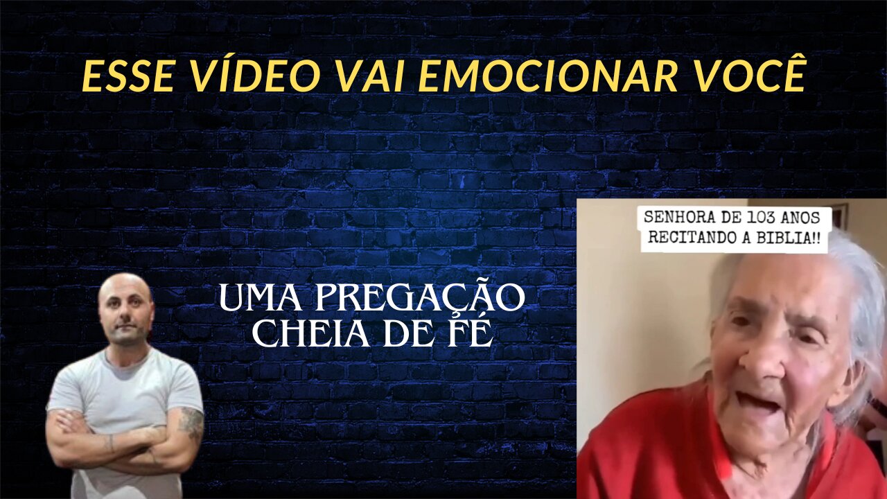 Essa pregação vai emocionar você