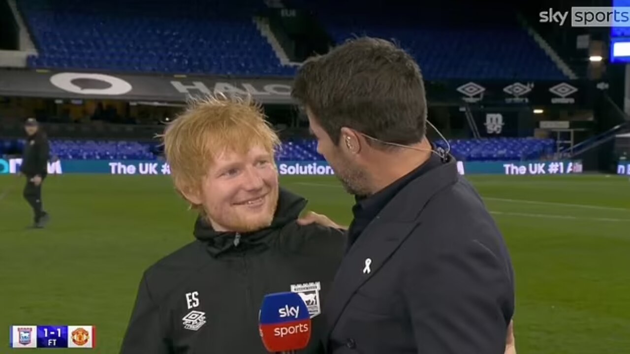 "Ed Sheeran Stuns Fans with Interview Interruption"