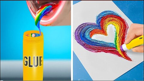 WOW CUTE RAIBOW🌈✨CRAFT IDEAS FOR BORING day