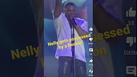 What’s going on with Nelly here?