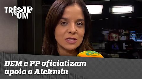 DEM e PP oficializam apoio a Alckmin