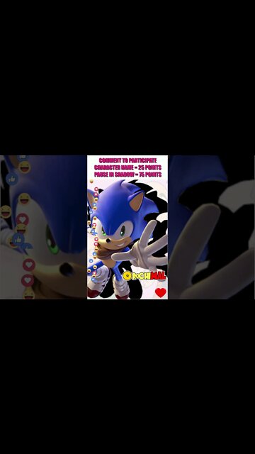 POOR SONIC - QUEM É ESSE PERSONAGEM Nº2 #SHORTS