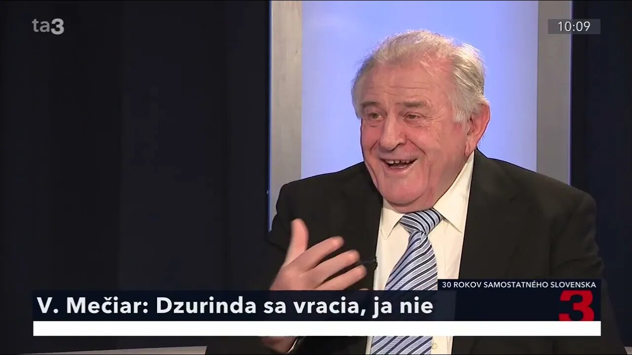 V.Mečiar: Dzurinda sa vracia, ja nie | 1.1.2023