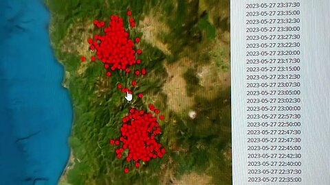 Slow Slip Tremors May 27, 2023