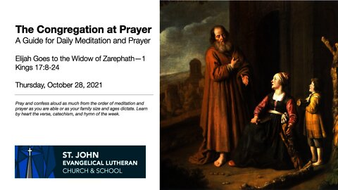 Elijah Goes to the Widow of Zarephath—1 Kings 17:8-24