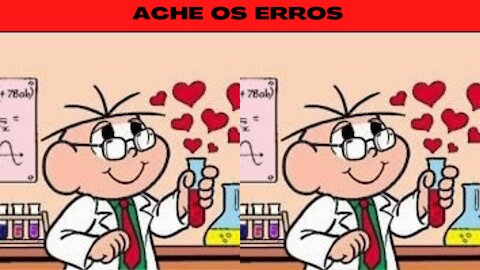 JOGO DOS 7 ERROS TURMA DA MÔNICA 3 || Canal Nosso Quiz