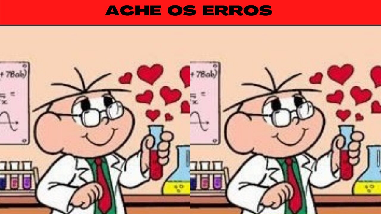 JOGO DOS 7 ERROS TURMA DA MÔNICA 3 || Canal Nosso Quiz