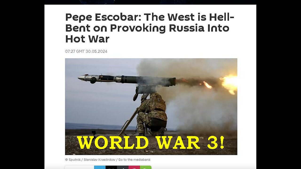 Snordster: The Pedophile Vest Elite is Fucking Hell-Bent on Provoking to World War 3!