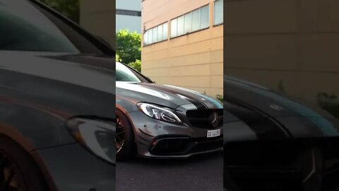 C63 AMG #car_trailer #shorts #cars #catokvideo #cleancar #cartok #supercars #Lamborghini
