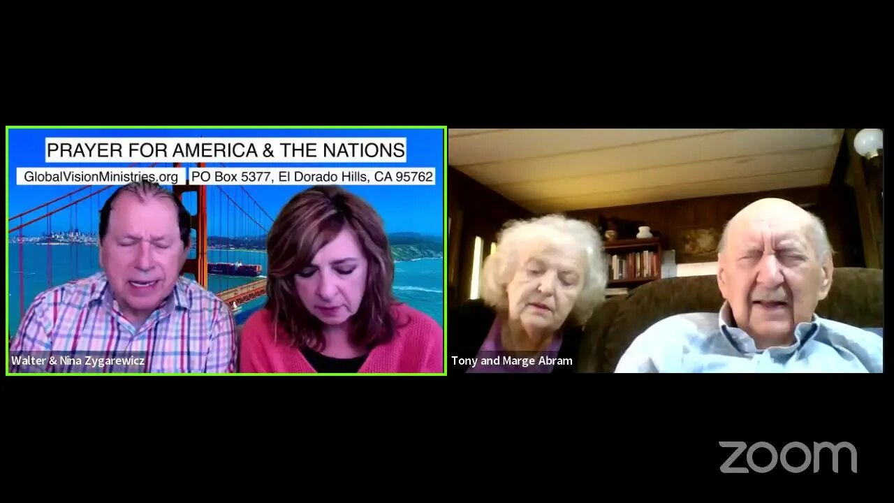PRAYER FOR AMERICA & THE NATIONS Live with Walter Zygarewicz