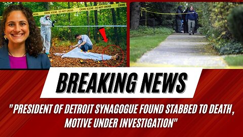 A Detroit synagogue president was fatally stabbed outside her home. Police don’t have a motive