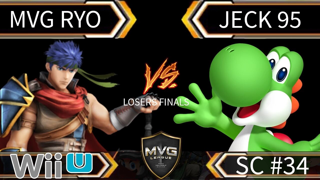 MVG Ryo (Ike) vs Jeck 95 (Yoshi) - SSB4 Losers Finals - Smash Wii U