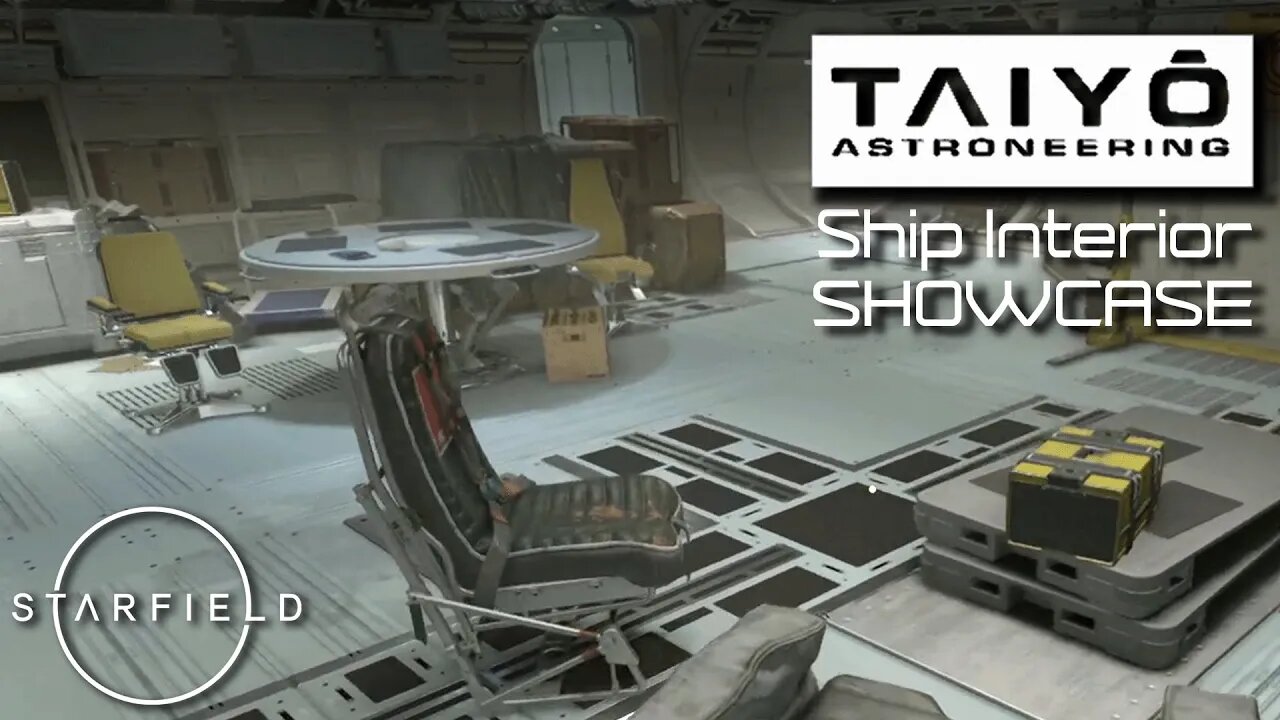Taiyo Astroneering Ship Interior Showcase | Starfield