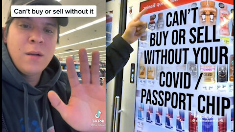 Can't Buy or Sell without the mark : Covid / Passport Chip : @tachface