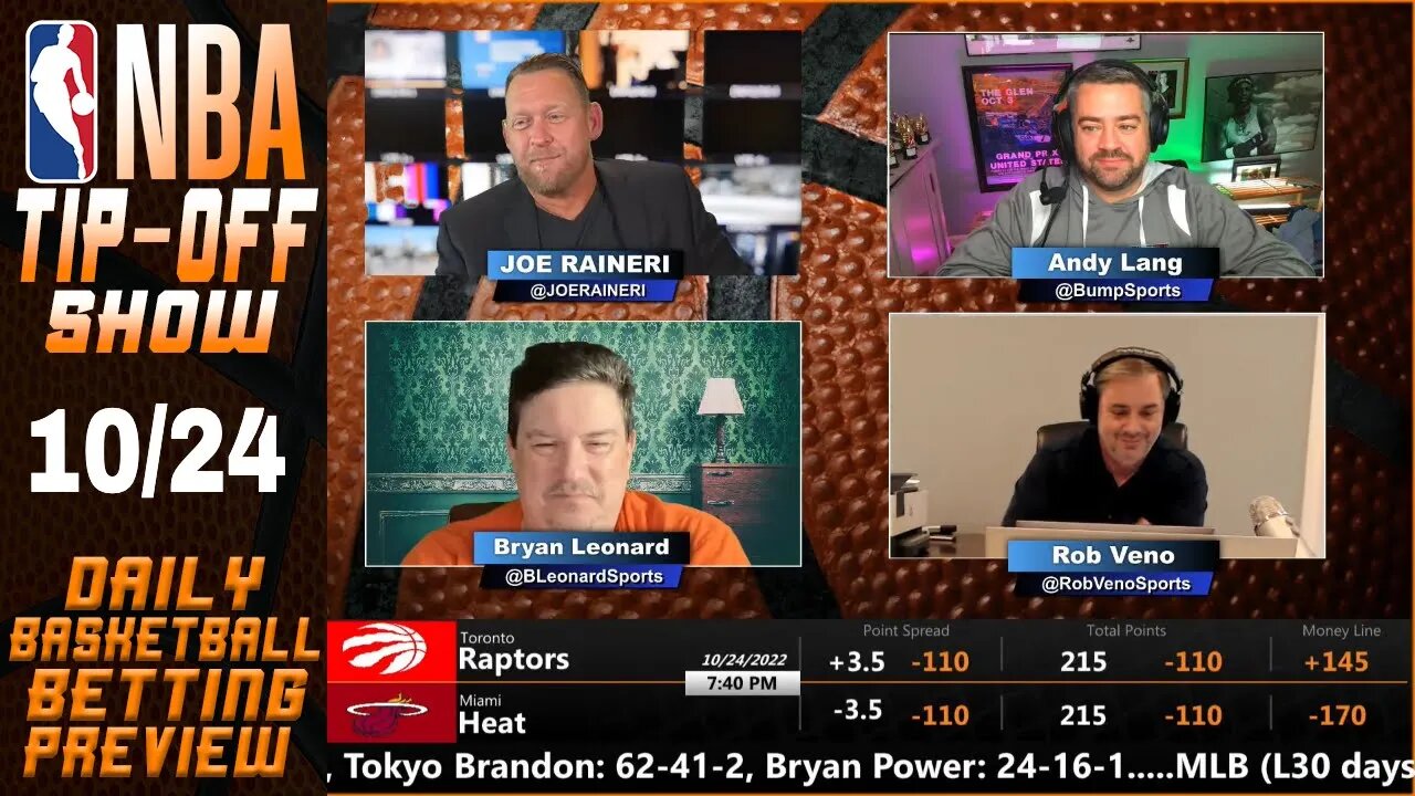 NBA Picks, Predictions and Betting Odds | NBA Prop Bets and DFS Recommendations | Tip-Off for Oct 24