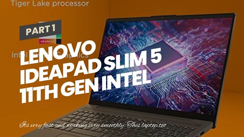 Lenovo IdeaPad Slim 5 11th Gen Intel Core i5 15.6"(39.62cms) FHD IPS T&L Laptop (8GB/1TB HDD+25...