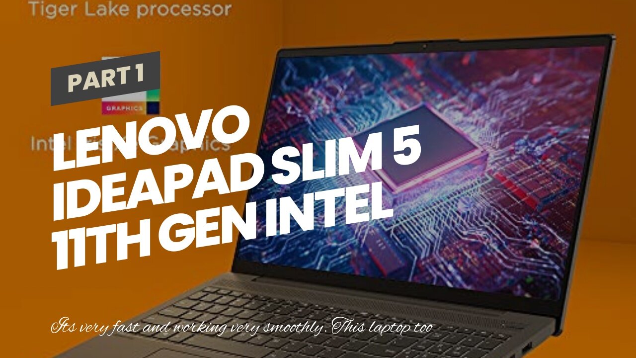 Lenovo IdeaPad Slim 5 11th Gen Intel Core i5 15.6"(39.62cms) FHD IPS T&L Laptop (8GB/1TB HDD+25...