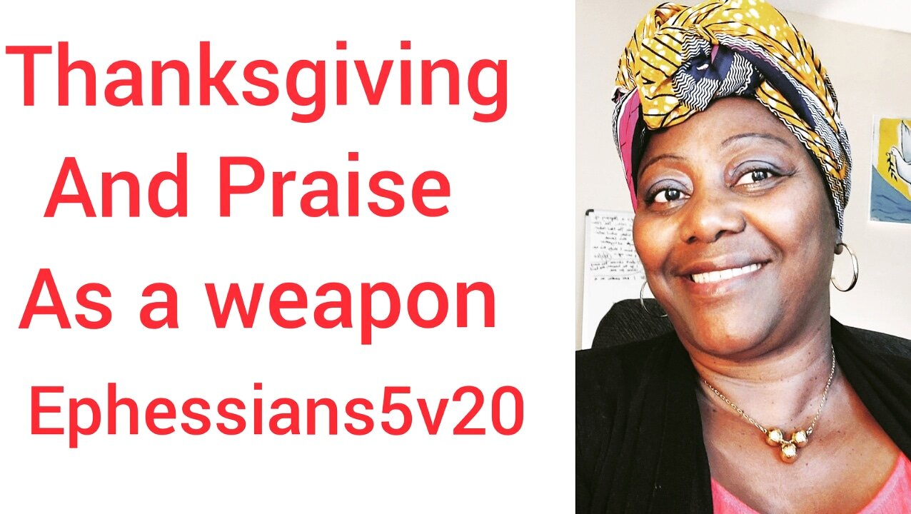 Thanks giving as a weapon,