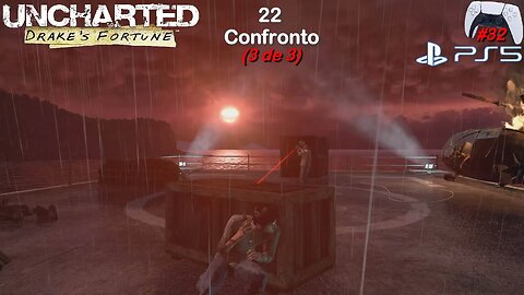 Confronto (Cap. 22 - 3 de 3) Uncharted: Drake's Fortune (#30) (Showdown) - no PlayStation 5