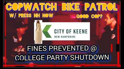 BIKE PATROL W/ PRESS NH NOW, KEENE NH 10/14/2023 #1ACOMMUNITY