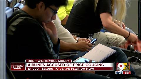 Gouging? Delta's $3,000 fare to escape Hurricane Irma