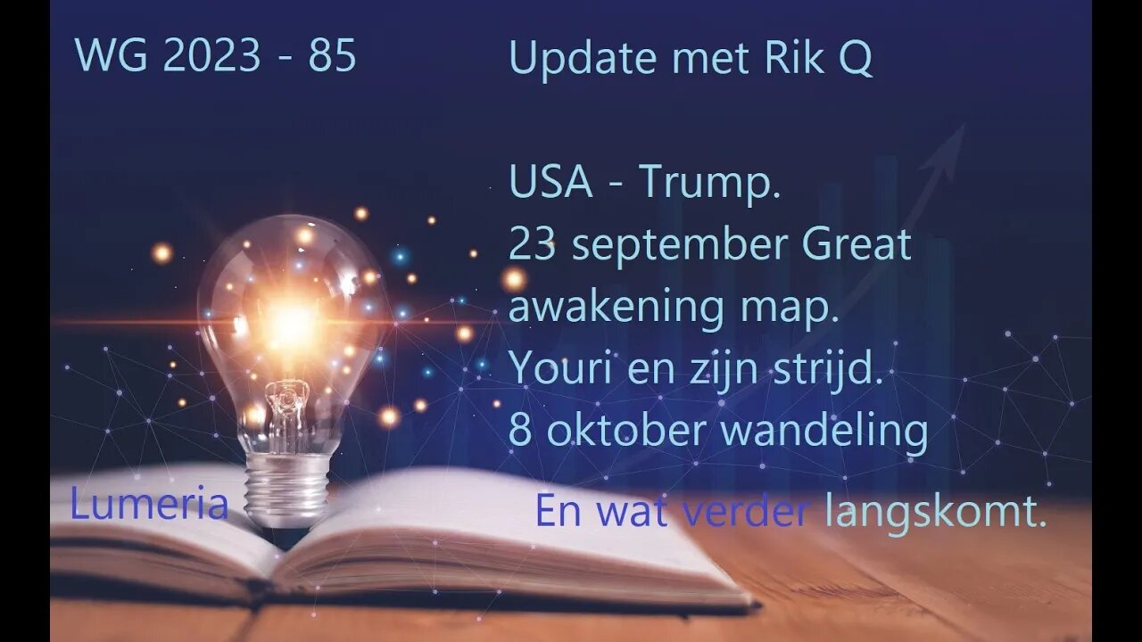 WG 2023 - 85 Update - Trump - Verkiezingen - Youri KVK - En de wandeling