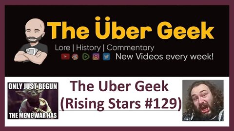 The Uber Geek (Rising Stars #129) [With Bloopers]