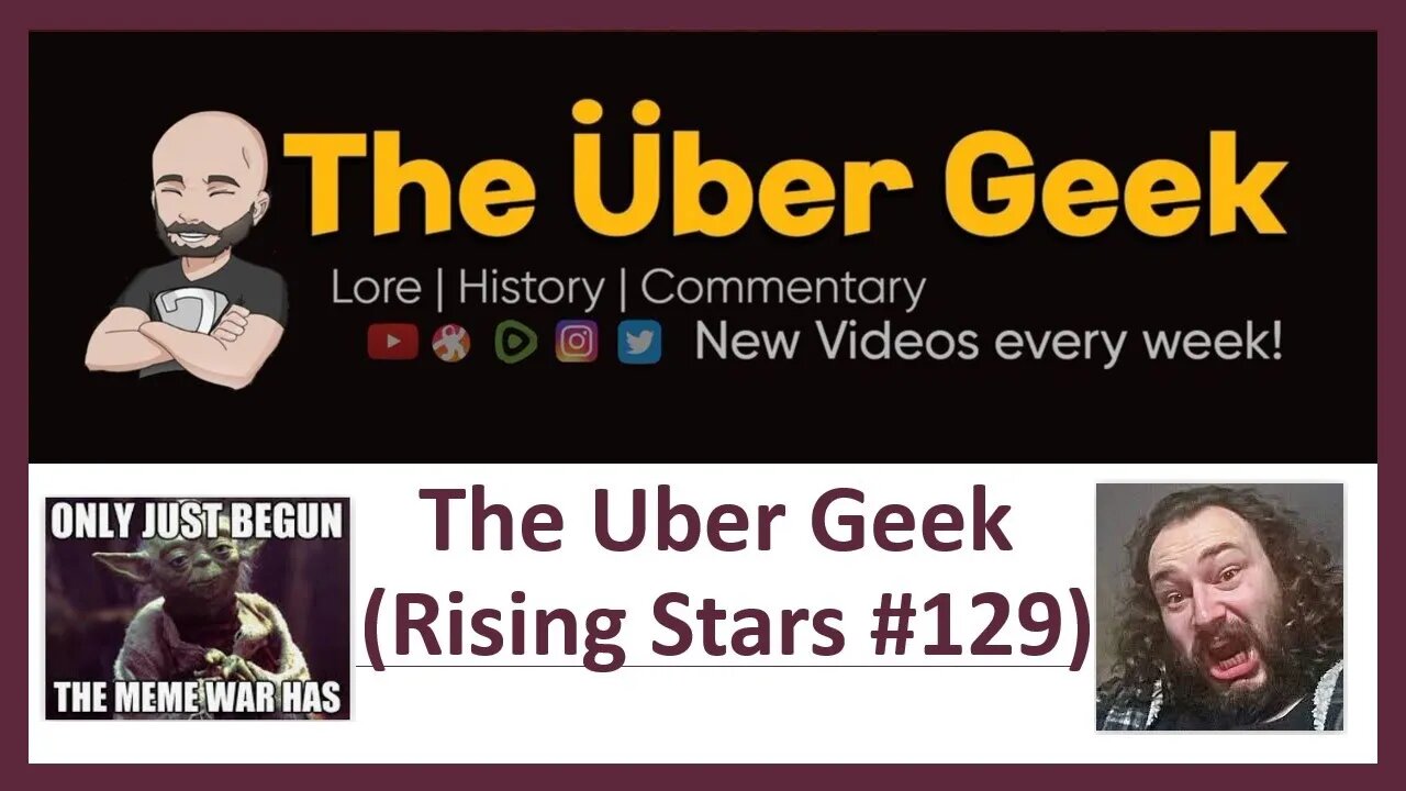 The Uber Geek (Rising Stars #129) [With Bloopers]
