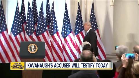 High drama in Senate for the Brett Kavanaugh-Christine Blasey Ford hearing