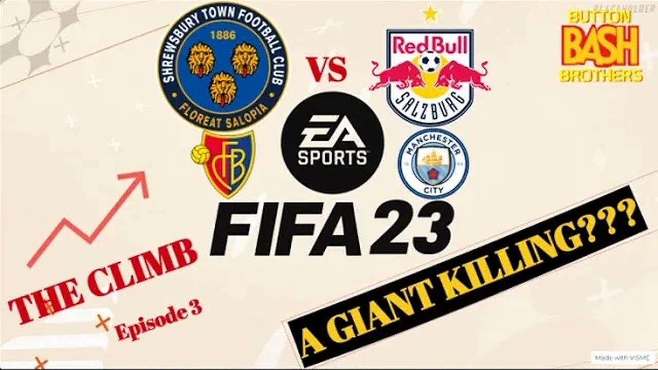 FIFA 23 - THE CLIMB - EPISODE 3 ------------ DAVID VS GOLIATH!!!