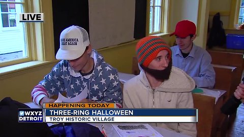 Three-Ring Halloween In Troy