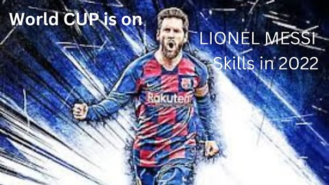 Lionel MESSI is ready for QATAR | Skills and GOALS in 2022 | Ruth B - Dandelion |