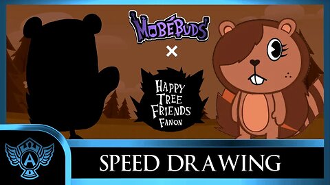 Speed Drawing: Happy Tree Friends Fanon - Coco | Mobebuds Style